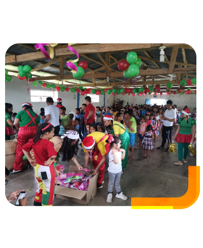Actividad de proyección social con la comunidad